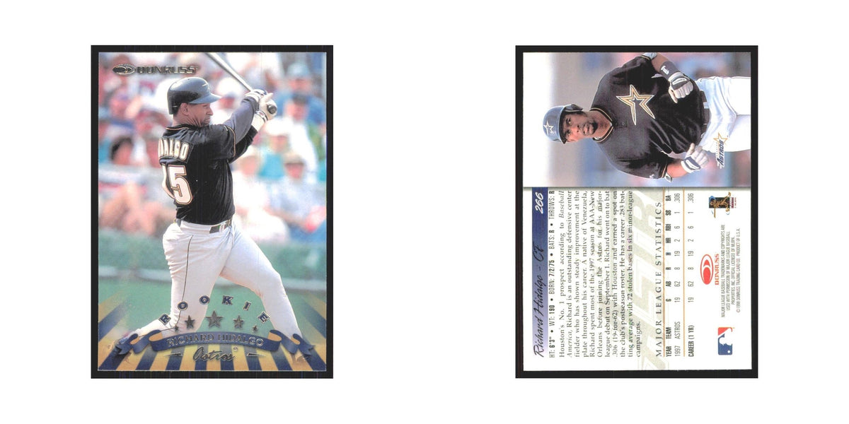 1998 Donruss Richard Hidalgo RC Astros #266