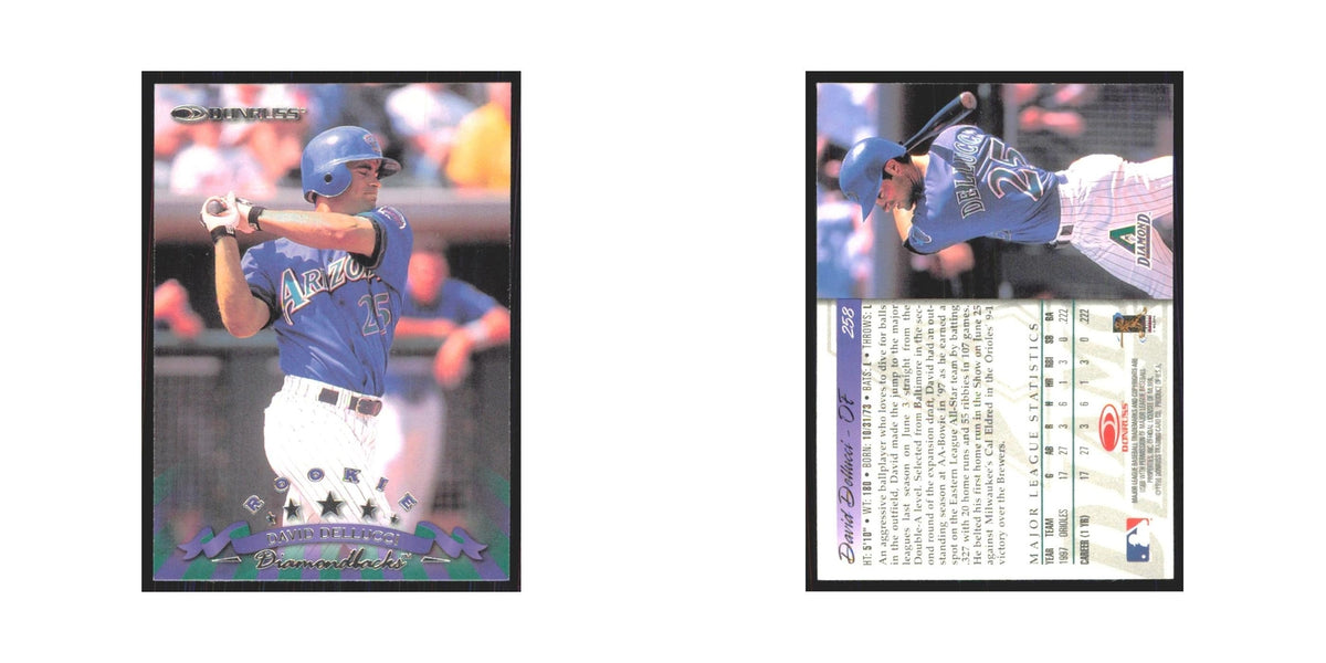 1998 Donruss David Dellucci RC Diamondbacks #258