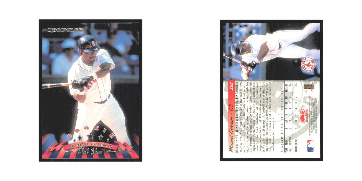 1998 Donruss Michael Coleman RC Red Sox #292