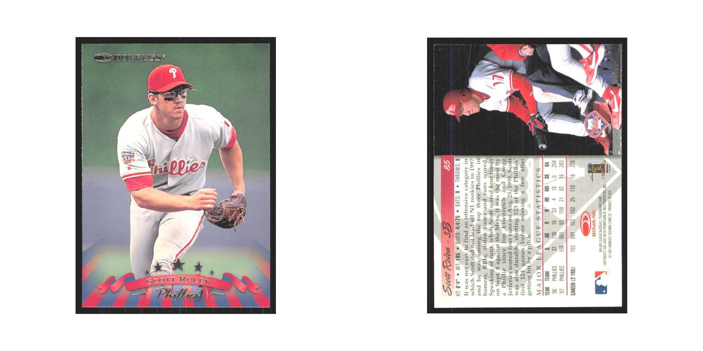 1998 Donruss Scott Rolen Phillies #85