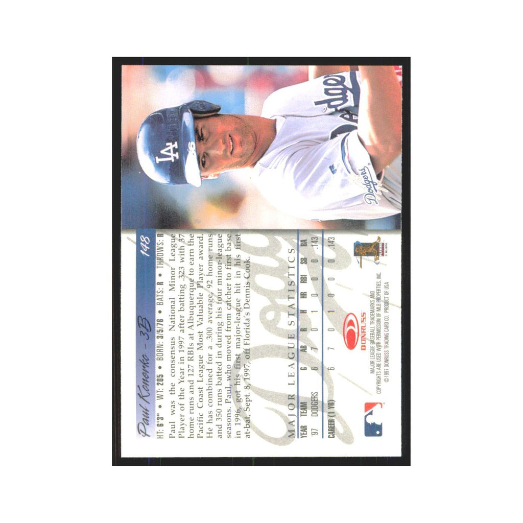 1998 Donruss Paul Konerko RC Dodgers #148