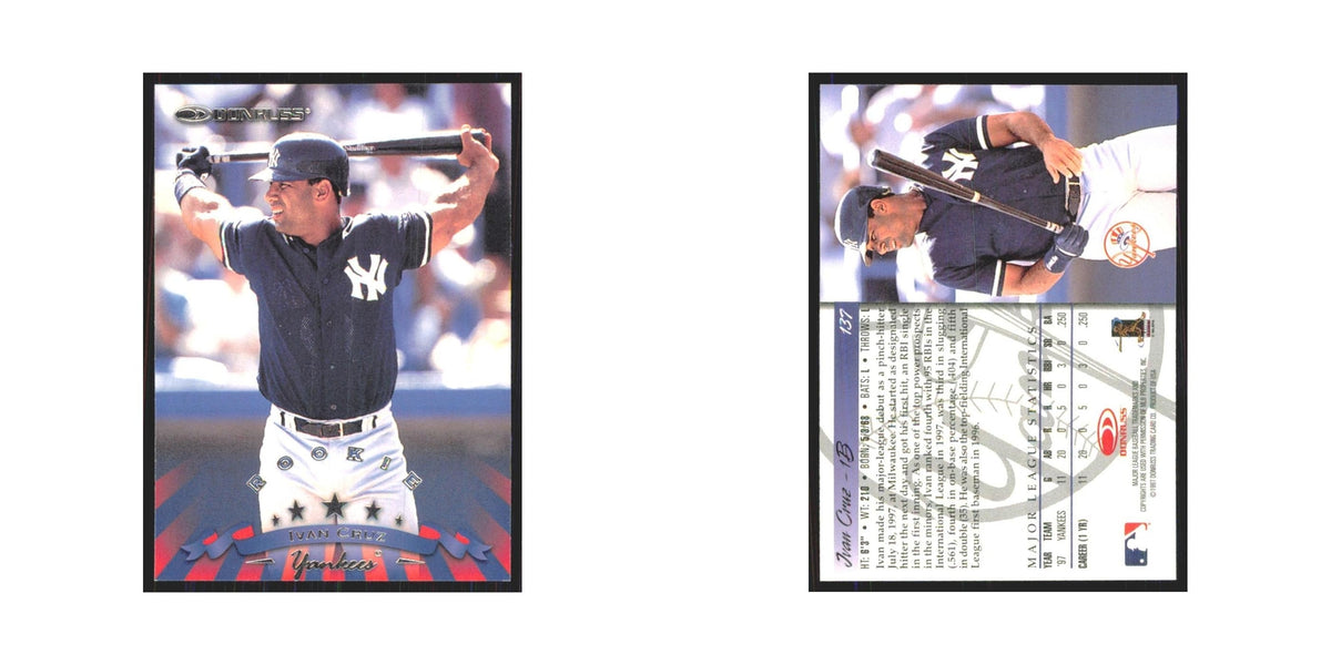 1998 Donruss Ivan Cruz Yankees #137