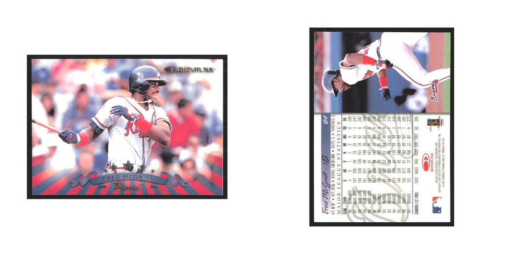 1998 Donruss Fred McGriff Braves #64
