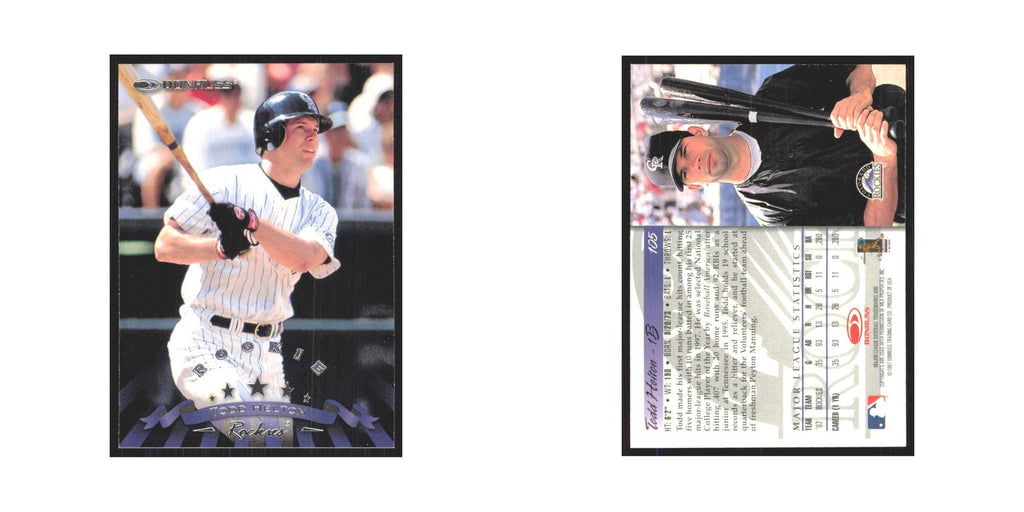 1998 Donruss Todd Helton RC Rockies #105