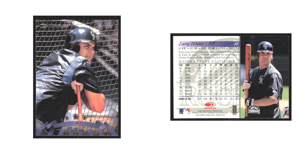 1998 Donruss Larry Walker Rockies #33