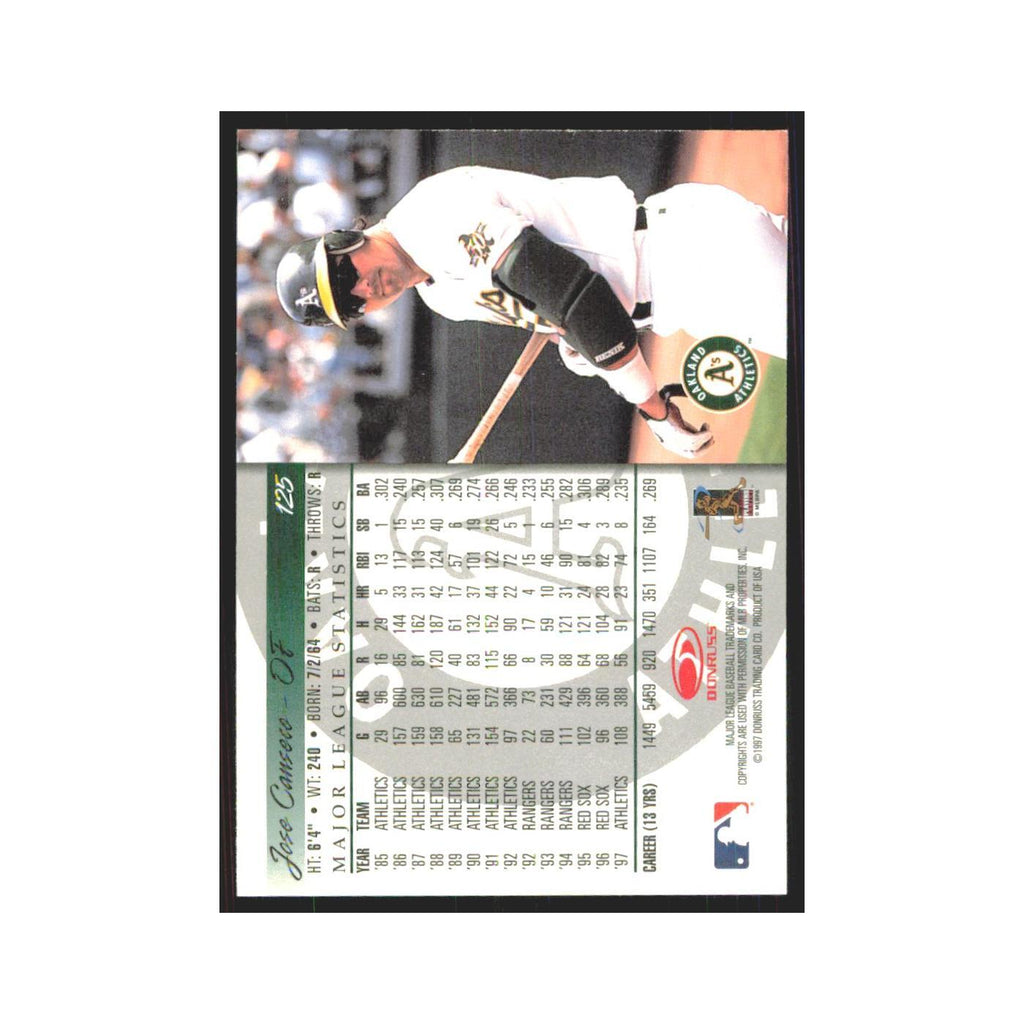 1998 Donruss Jose Canseco Athletics #125