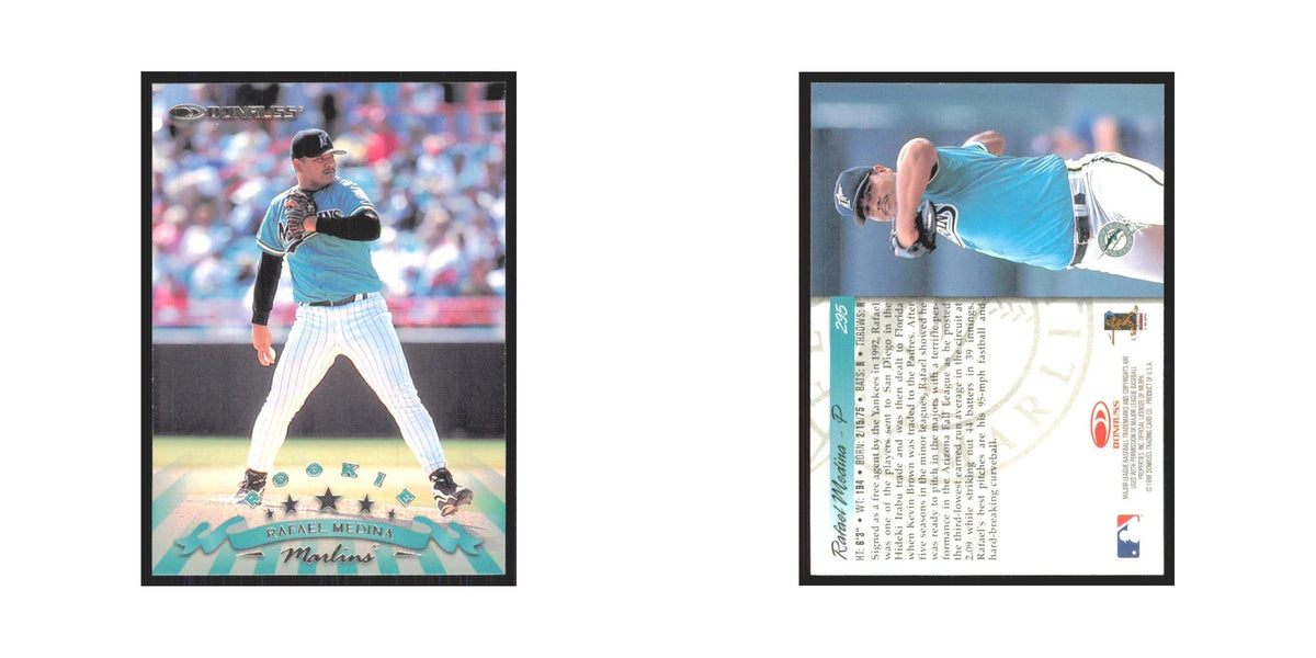 1998 Donruss Rafael Medina RC Florida Marlins #295