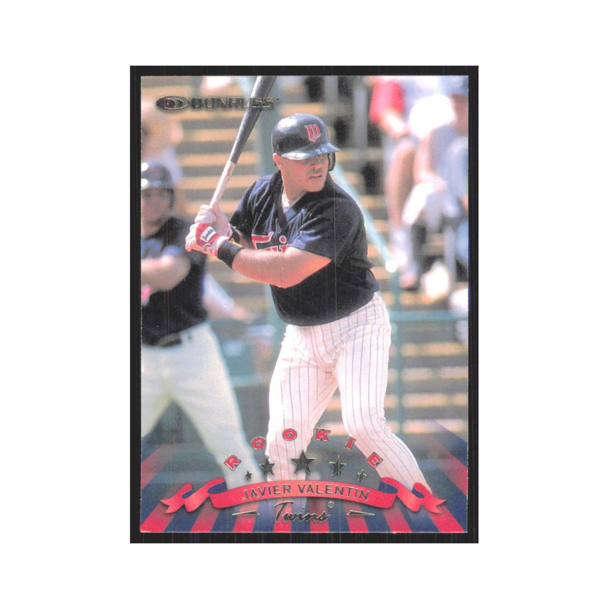 1998 Donruss Javier Valentin RC Twins #253