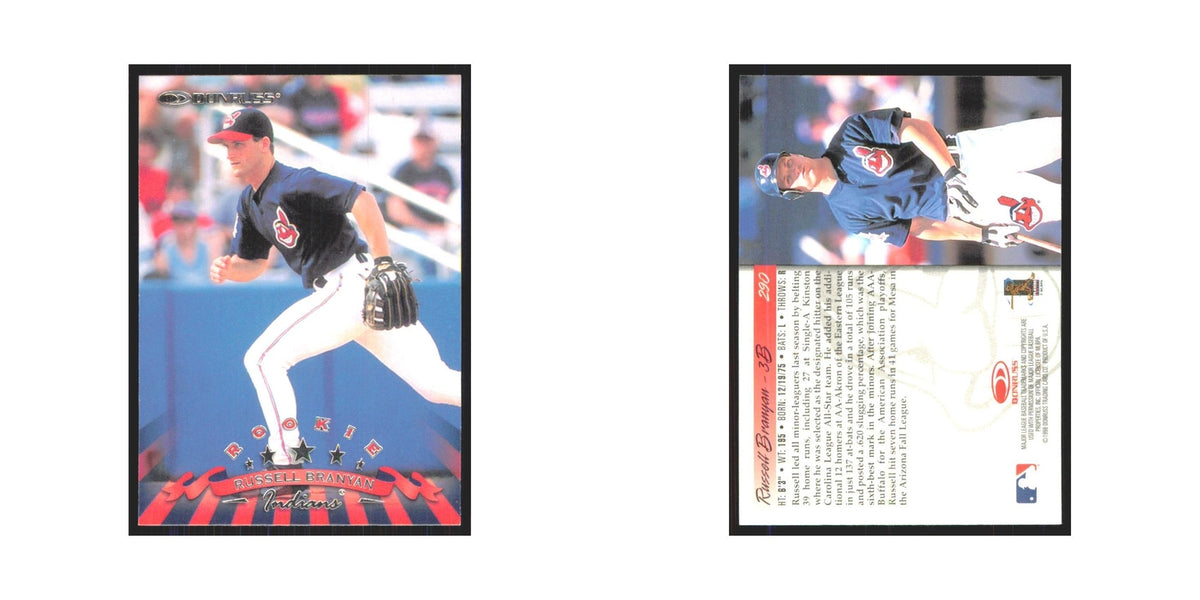 1998 Donruss Russell Branyan RC Indians #290