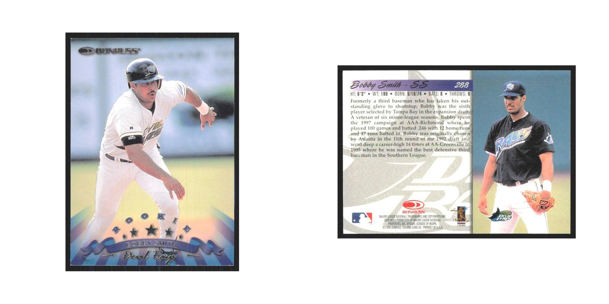 1998 Donruss Bobby Smith RC Rays #288