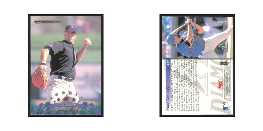 1998 Donruss Travis Lee RC Diamondbacks #334