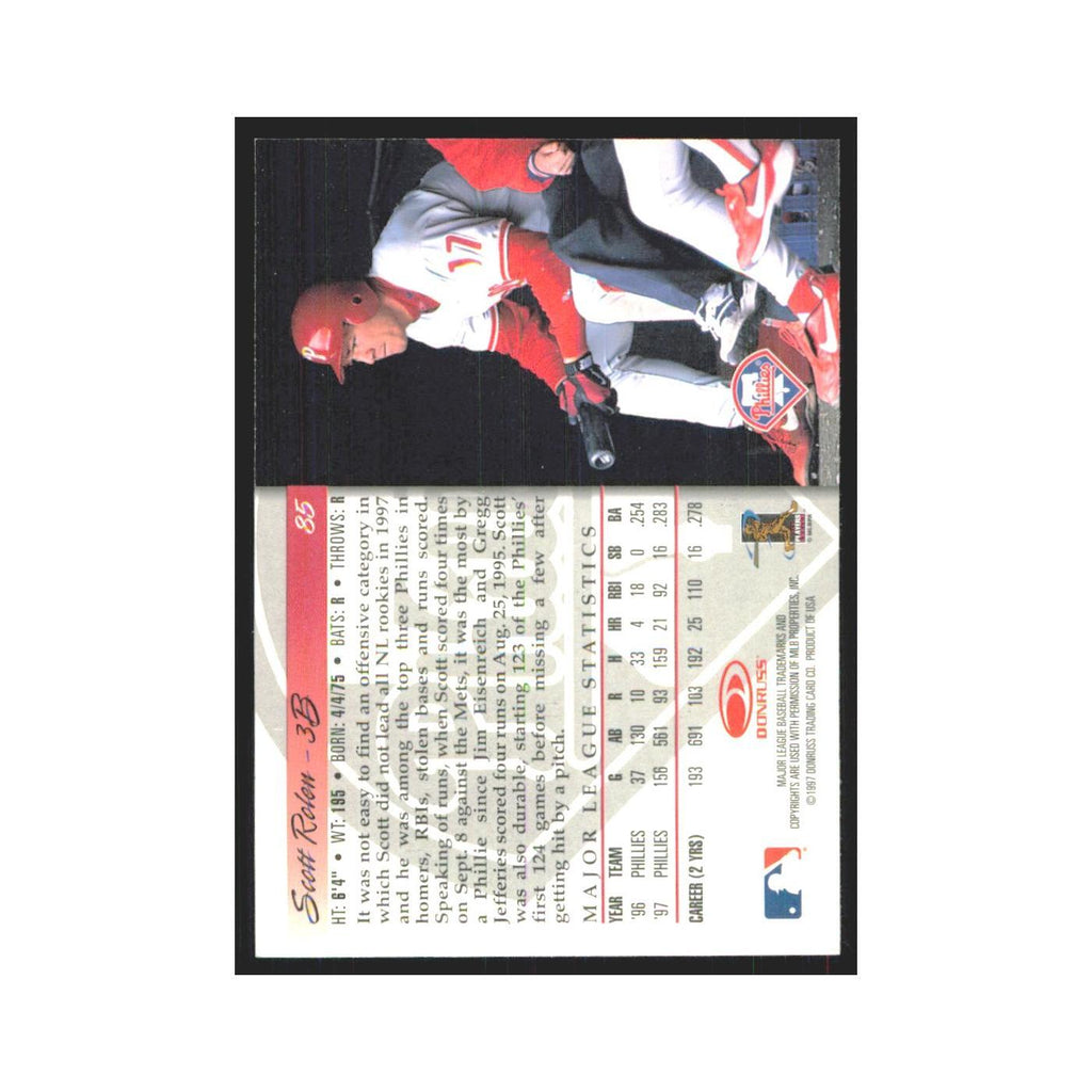 1998 Donruss Scott Rolen Phillies #85