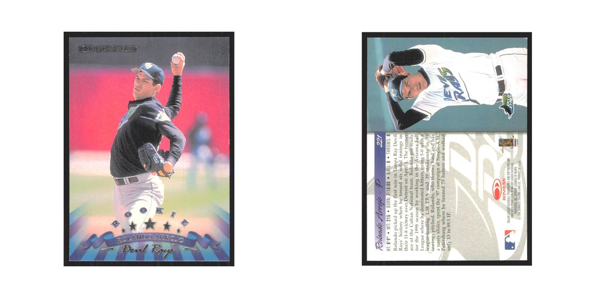 1998 Donruss Rolando Arrojo RC Rays #221