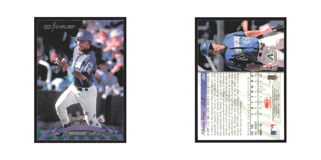 1998 Donruss Hanley Frias RC Diamondbacks #252