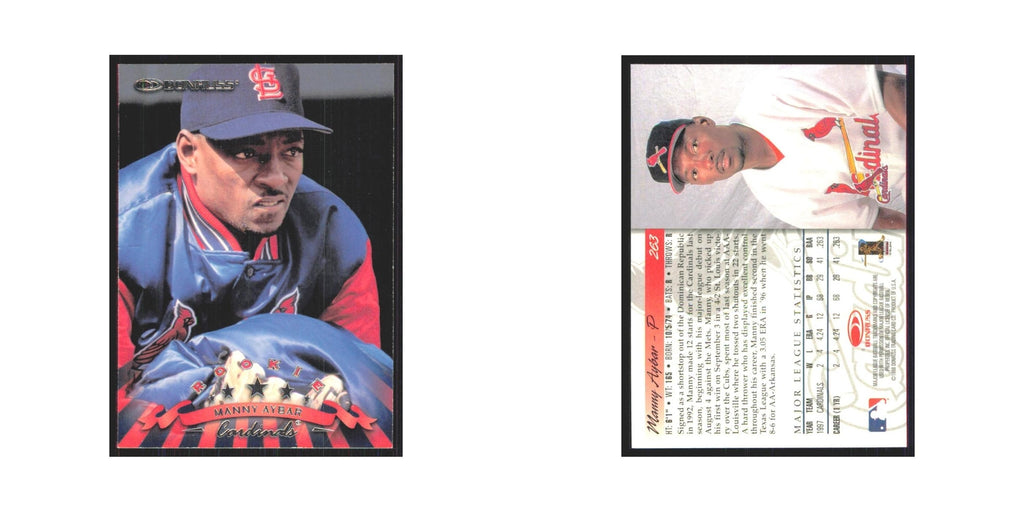 1998 Donruss Manny Aybar RC Cardinals #263