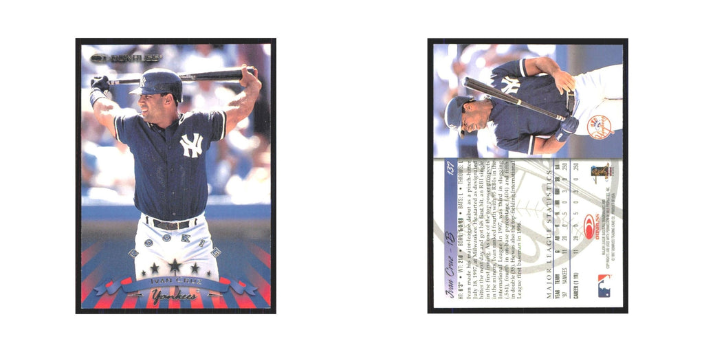 1998 Donruss Ivan Cruz Yankees #137