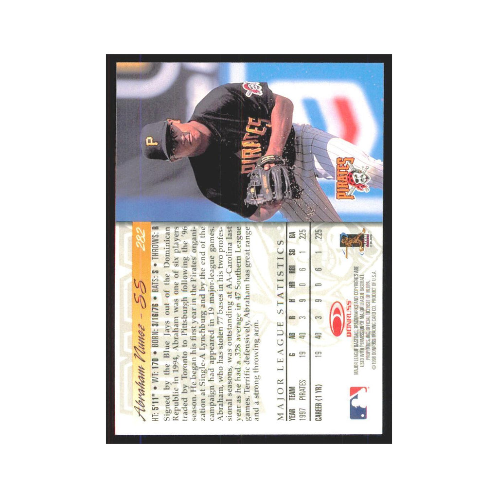 1998 Donruss Abraham Nunez RC Pirates #282