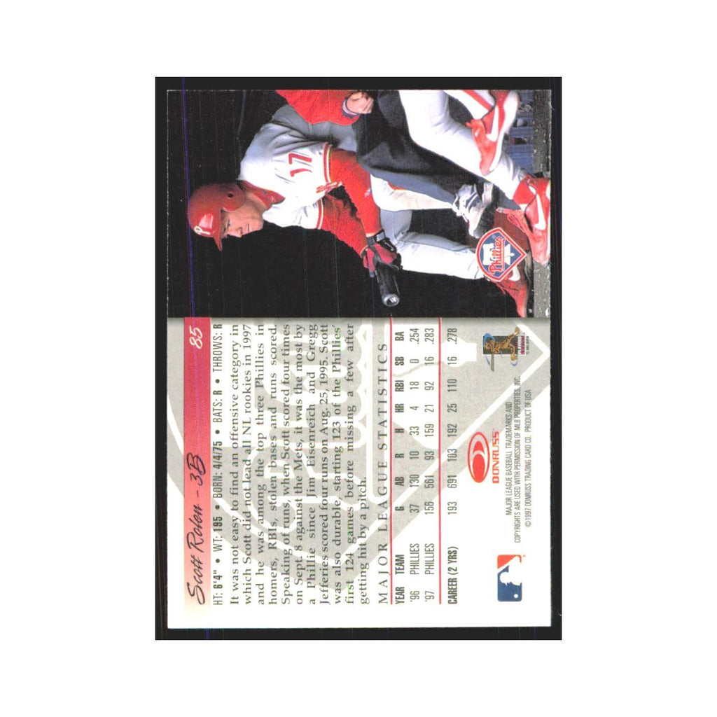 1998 Donruss Scott Rolen Phillies #85