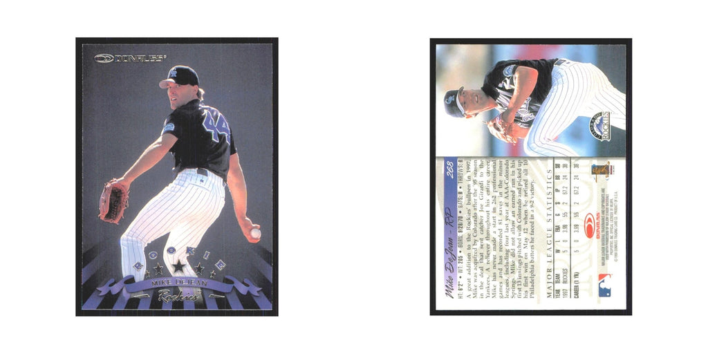1998 Donruss Mike DeJean RC Rockies #268