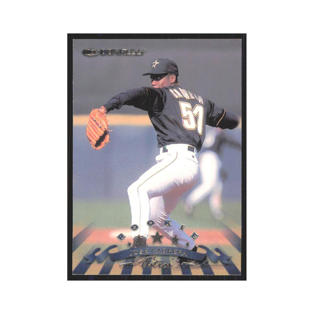 1998 Donruss Jose Cabrera RC Astros #249