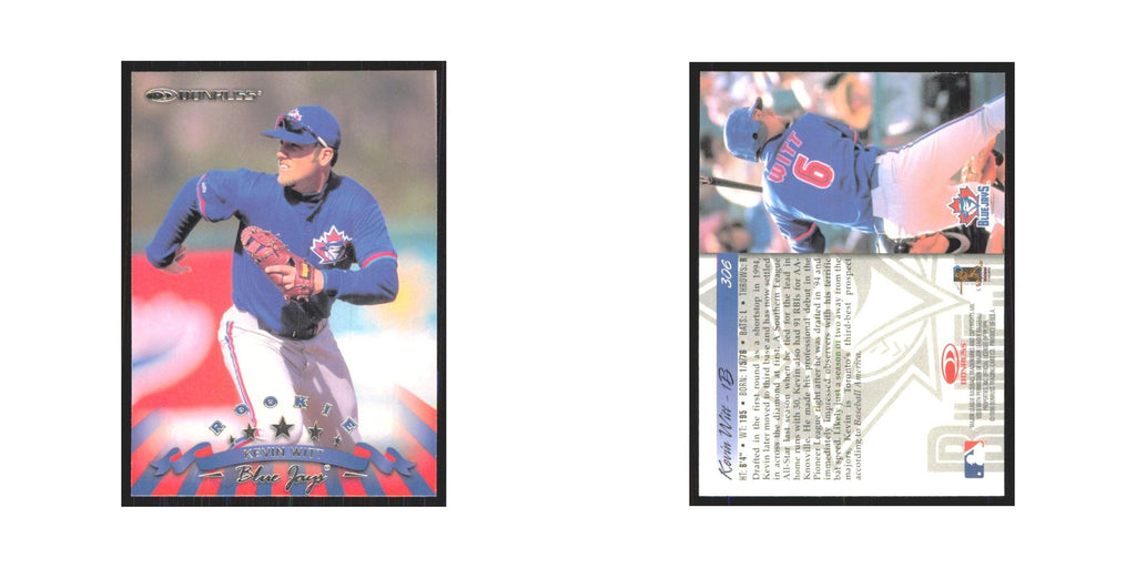 1998 Donruss Kevin Witt RC Blue Jays #306