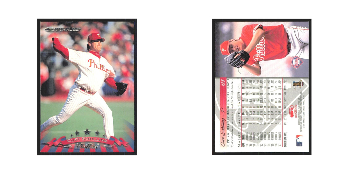 1998 Donruss Curt Schilling Phillies #123