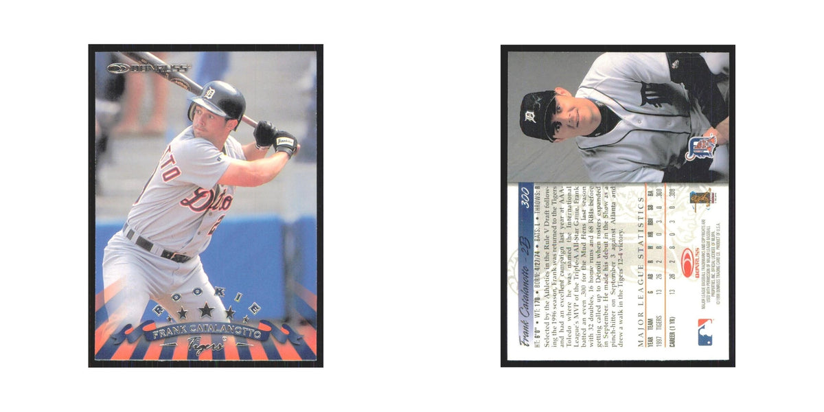 1998 Donruss Frank Catalanotto RC Tigers #300