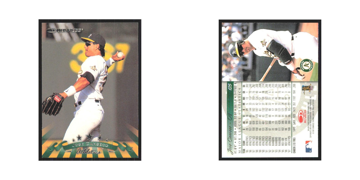 1998 Donruss Jose Canseco Athletics #125