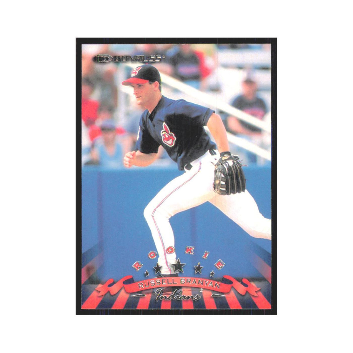 1998 Donruss Russell Branyan RC Indians #290