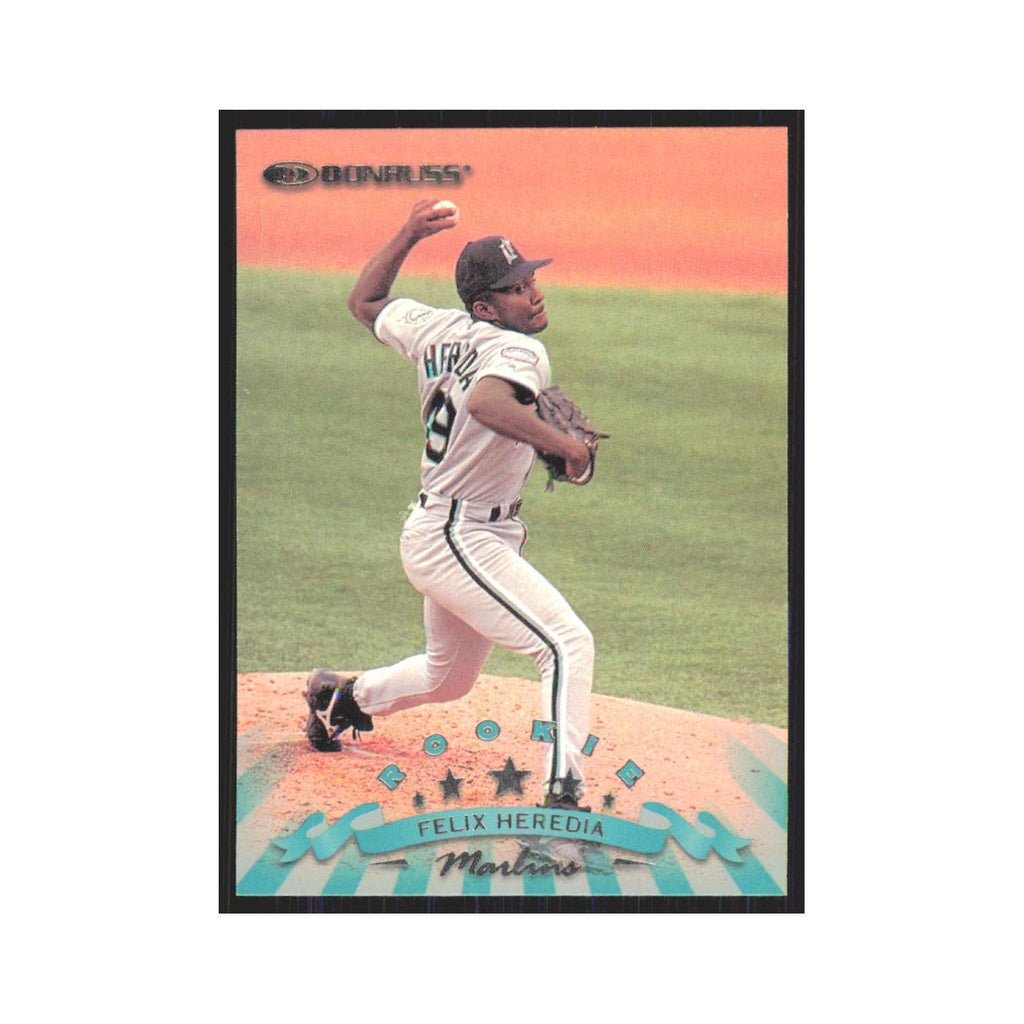 1998 Donruss Felix Heredia RC Florida Marlins #311