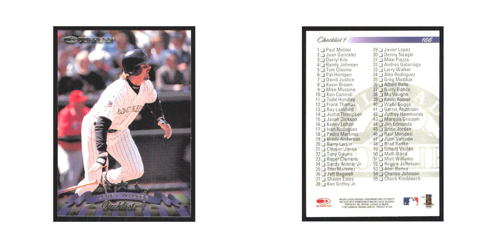 1998 Donruss Larry Walker Rockies #166