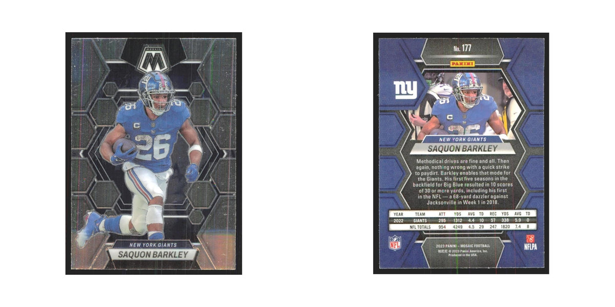 2023 Panini Mosaic Saquon Barkley Giants #177