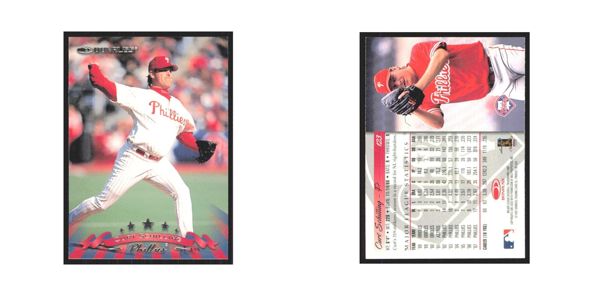 1998 Donruss Curt Schilling Phillies #123