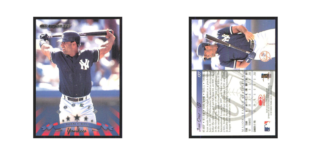 1998 Donruss Ivan Cruz Yankees #137