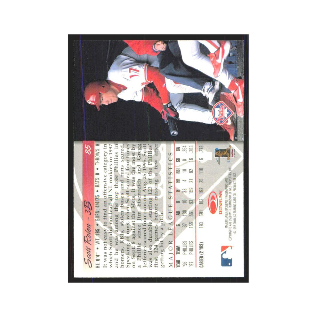 1998 Donruss Scott Rolen Phillies #85