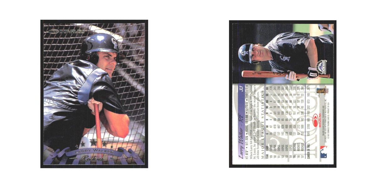 1998 Donruss Larry Walker Rockies #33