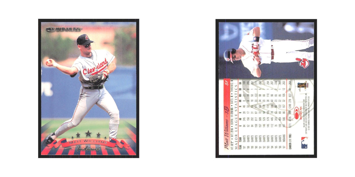 1998 Donruss Matt Williams Indians #51
