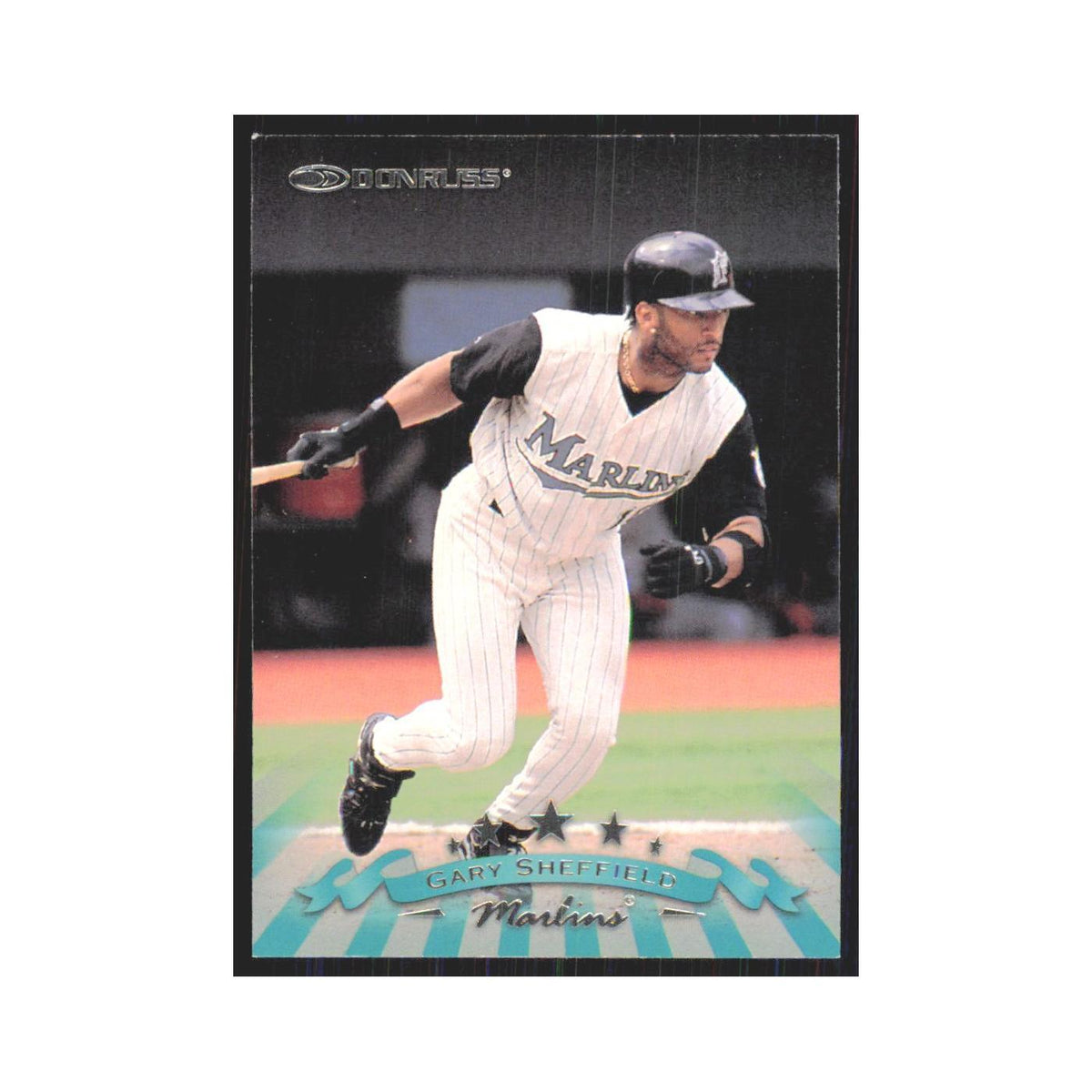 1998 Donruss Gary Sheffield Florida Marlins #138