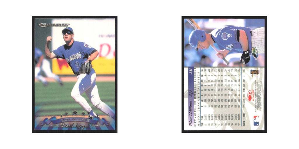 1998 Donruss Matt Williams Diamondbacks #231