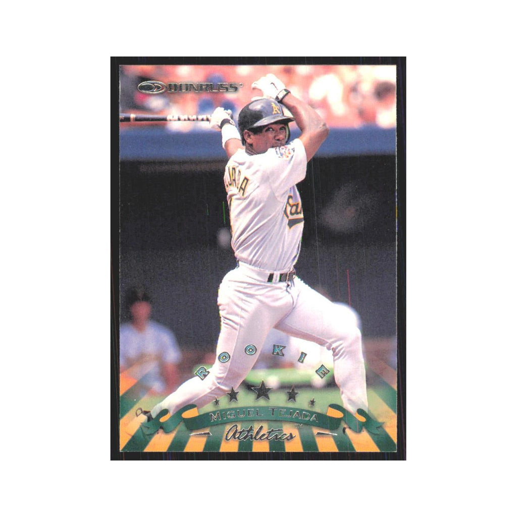 1998 Donruss Miguel Tejada RC Athletics #111