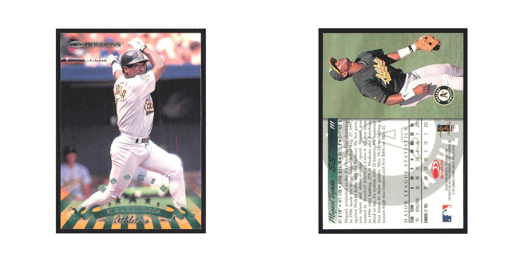 1998 Donruss Miguel Tejada RC Athletics #111