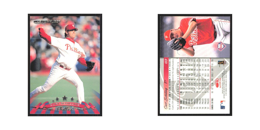 1998 Donruss Curt Schilling Phillies #123