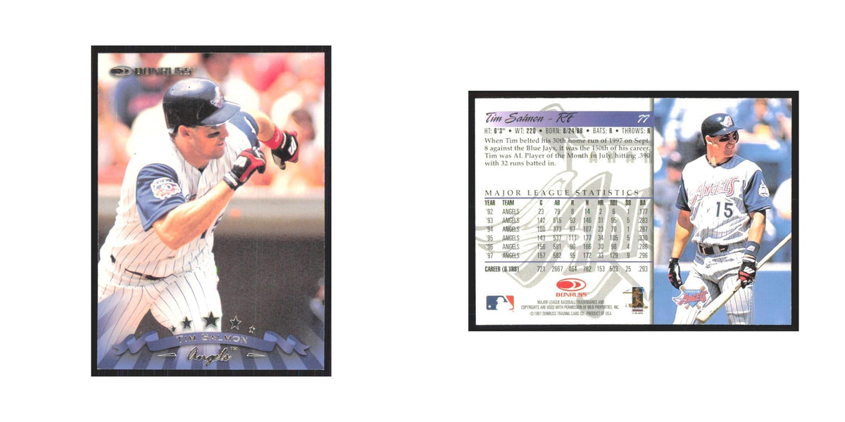 1998 Donruss Tim Salmon Angels #77