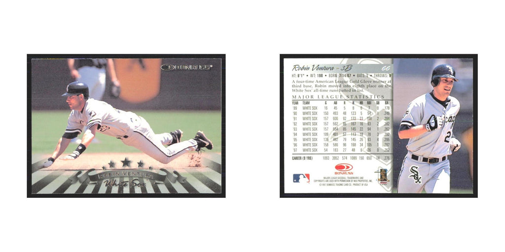 1998 Donruss Robin Ventura White Sox #66