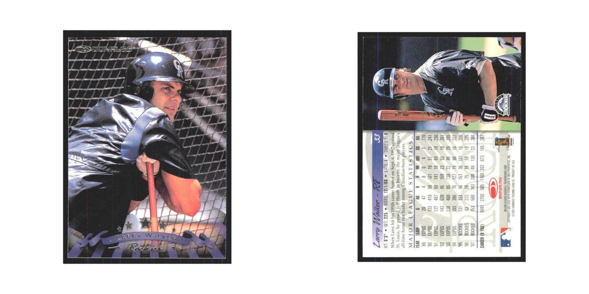 1998 Donruss Larry Walker Rockies #33