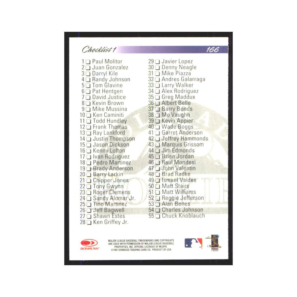 1998 Donruss Larry Walker Rockies #166