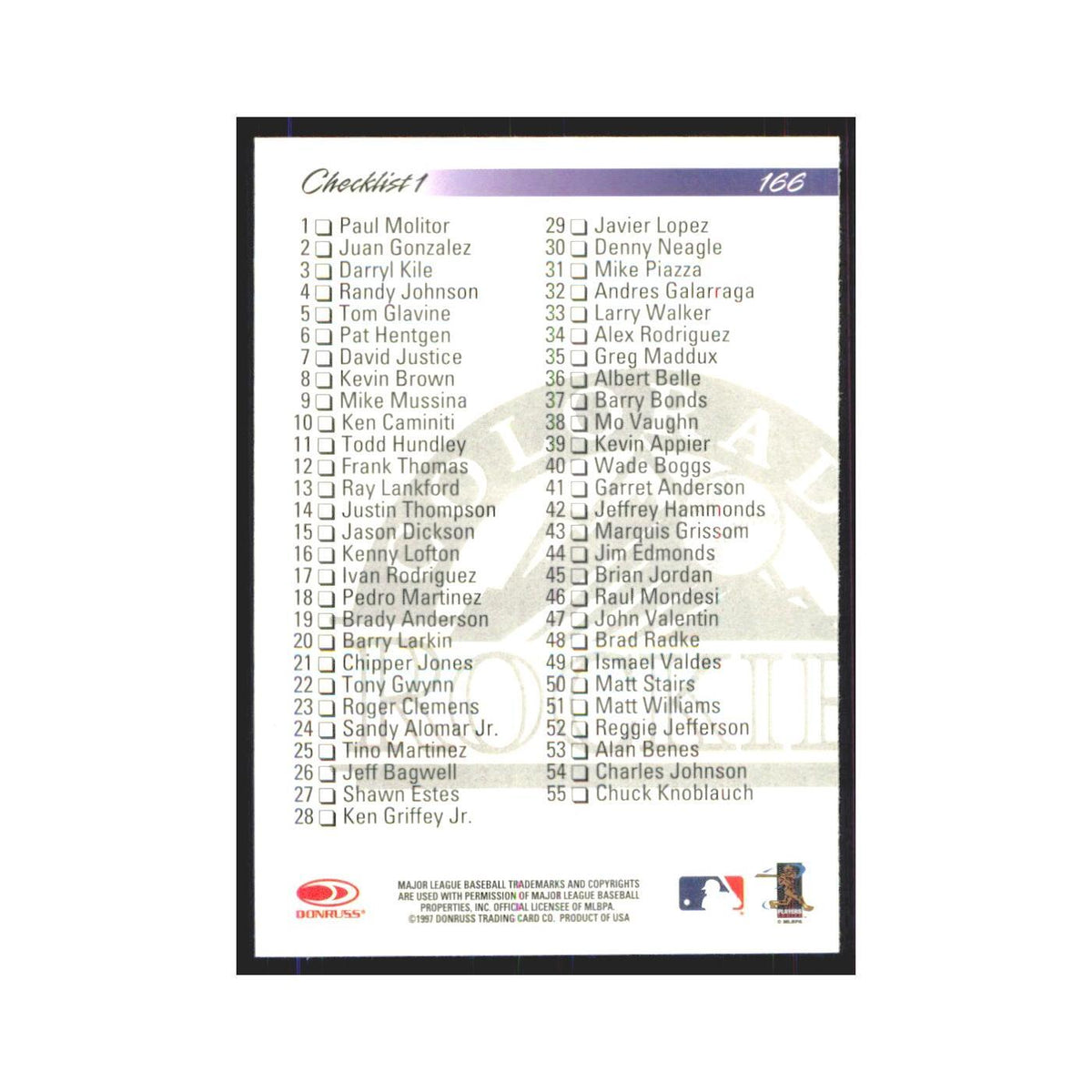 1998 Donruss Larry Walker Rockies #166