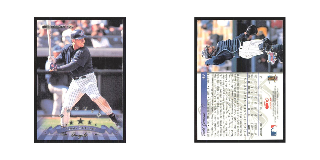 1998 Donruss Todd Greene RC Angels #84