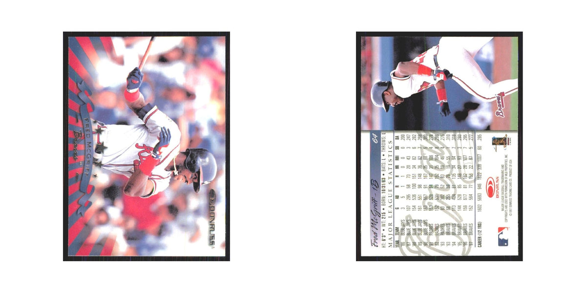 1998 Donruss Fred McGriff Braves #64