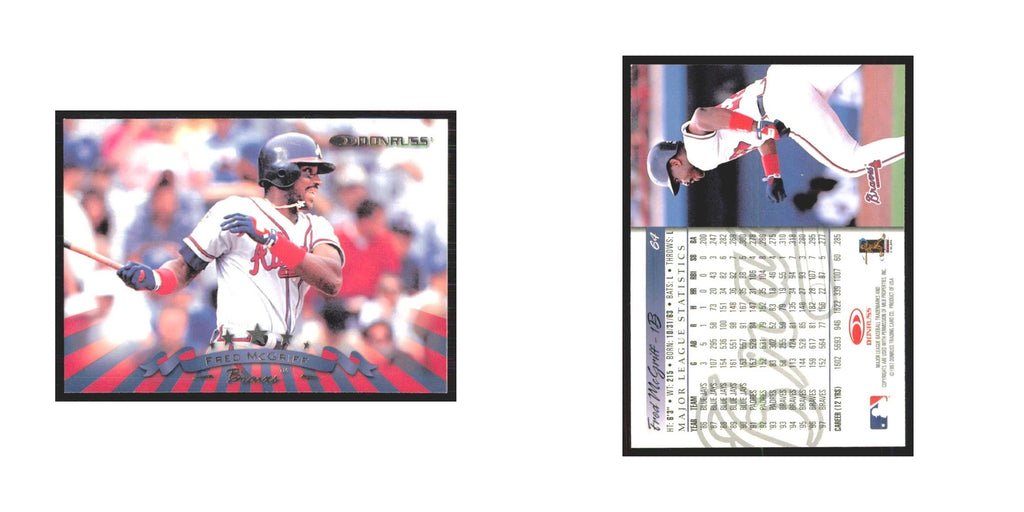 1998 Donruss Fred McGriff Braves #64